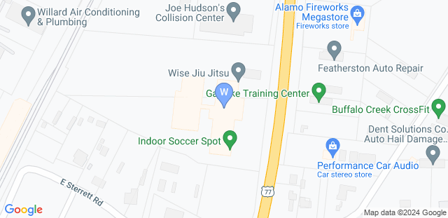 Map to Wise Jiu Jitsu